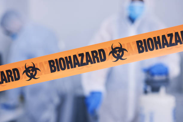 Professional Infectious Disease Decontamination technician working in Cold Spring, KY